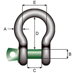 Sjkel med grn pin - 1,5T