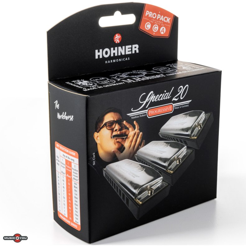 Hohner 560/20 Special 20 ProPack (C + G + A)