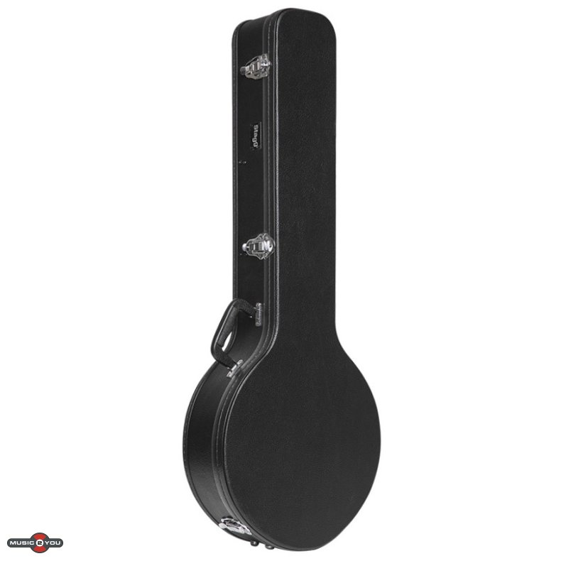 ABS Hardcase / Kuffert til 5 strenget Banjo - Sort
