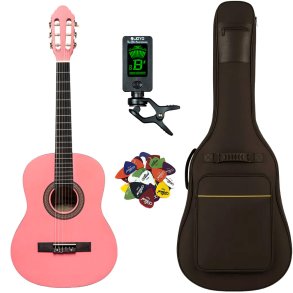 Stagg C430 M PK - 3/4 Spansk B�rne guitar Pakke  - Pink