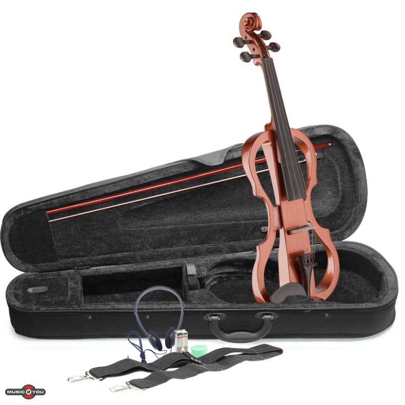 Stagg El-Violins�t - 4/4 St�rrelse - Naturburst