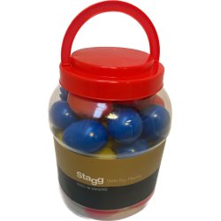 Stagg Rytmeg / Rasleg box med 40 stk. assorteret