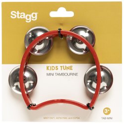 Stagg Tamburin til Brn - Forskellige farver
