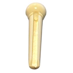 Standard Plast baron st. - Hvid m. sort prik.