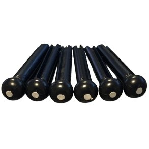 Standard Plast baron st. - Sort m. hvid prik.