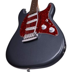Sterling by Music Man Cutlass CT30SSS El Guitar pakke - Charcoal Frost