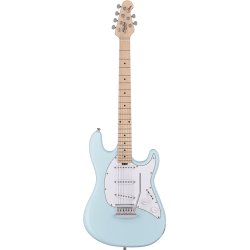 Sterling by Music Man Cutlass CT30SSS El Guitar pakke - Daphne Blue