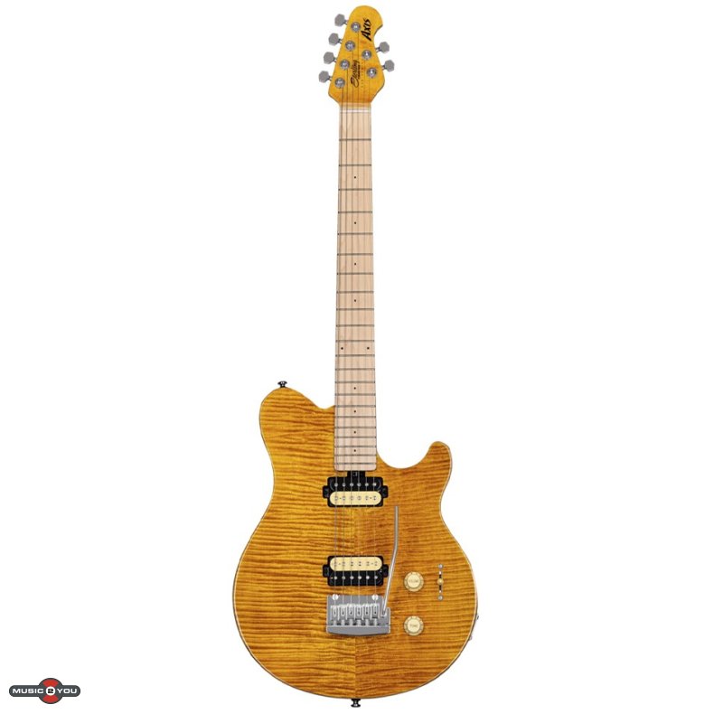Sterling By Music Man SUB Axis El-guitar - Translucent Gold