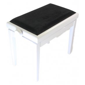 Supreme Klaver-bnk  - Hvid Hjglans