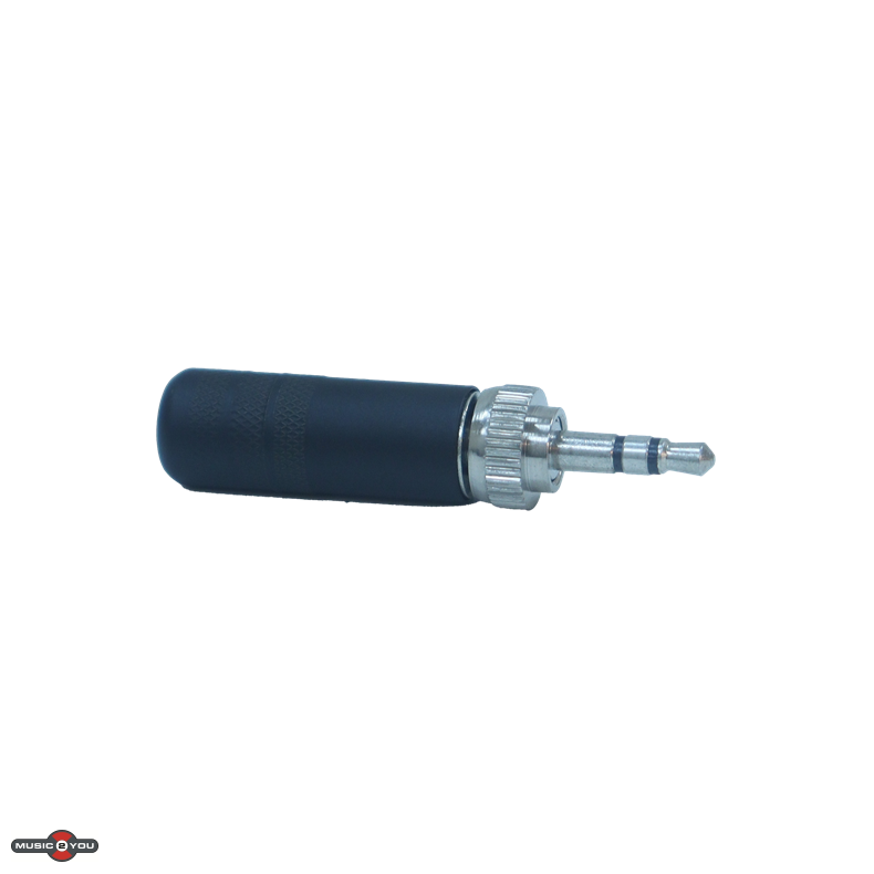 Switchcraft 35HDLBNS - Minijack 3.5mm TRS Kabelstik - 3 polet