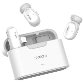 Synco Smic Mini Tr�dl�s Lavalier Mikrofons�t - Hvid