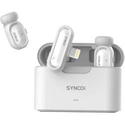 Synco Smic Mini Tr�dl�s Lavalier Mikrofons�t - Hvid