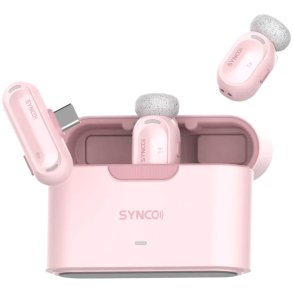 Synco Smic Mini Tr�dl�s Lavalier Mikrofons�t - Pink
