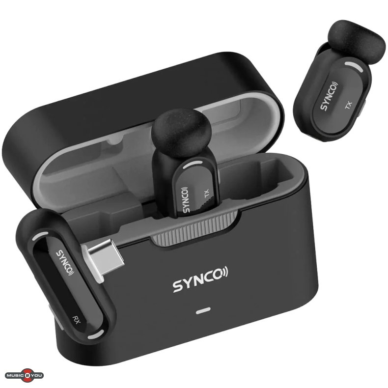 Synco Smic Mini Tr�dl�s Lavalier Mikrofons�t - Sort