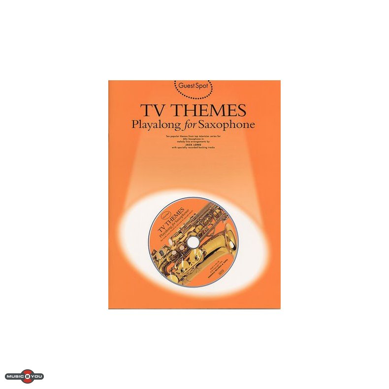 Guest Spot: TV THEMES Playalong For Saxophone (incl. CD)