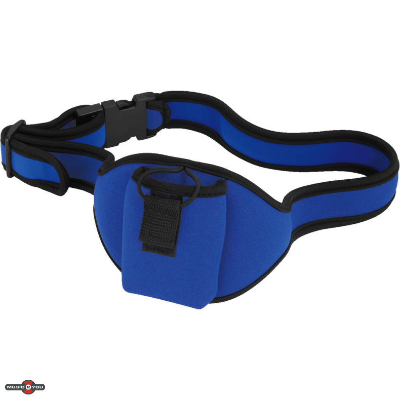 Monacor TXS-10BELT Bltetaske til lommesender - Bl