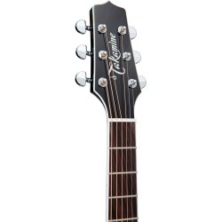 Takamine EF341SC Western guitar med pickup og cutaway - Sort