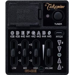 Takamine EF341SC Western guitar med pickup og cutaway - Sort