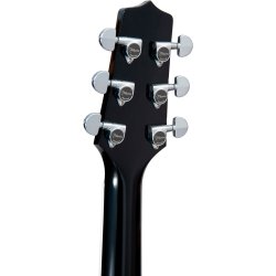 Takamine EF341SC Western guitar med pickup og cutaway - Sort