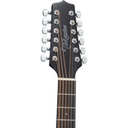 Takamine GD30CE-12-BLK 12-Strenget Western guitar med pickup og cutaway - Sort