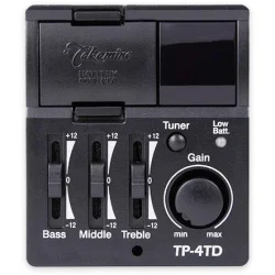 Takamine GD30CE-12-BLK 12-Strenget Western guitar med pickup og cutaway - Sort