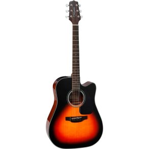 Takamine GD30CE-BSB Western guitar med pickup og cutaway - Brown Sunburst