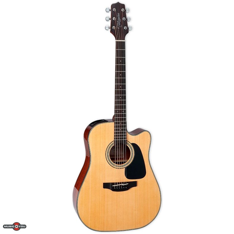 Takamine GD30CE-NAT Western guitar med pickup og cutaway - Natur