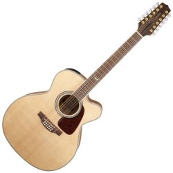 Takamine GJ72CE-12NAT 12-Strenget Western guitar med pickup og cutaway - Natur