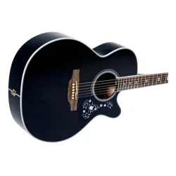 Takamine GN75CE-TBK Western guitar med pickup og cutaway - Transparent Black