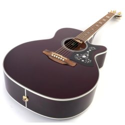 Takamine GN75CE-WR Western guitar med pickup og cutaway - Wine Red