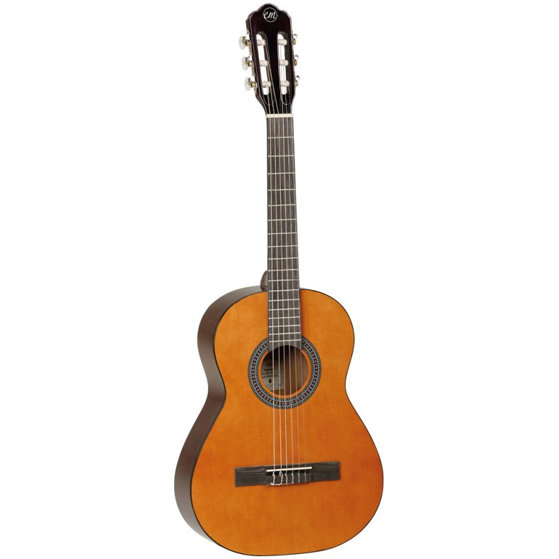 Tanglewood EMC2 3/4 Klassisk Brne Guitar med gigbag - Natur