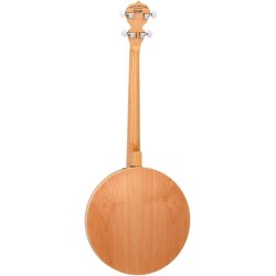 Tanglewood TWB18M4 4 String Banjo, 18 Brackets, Remo Ivory Head