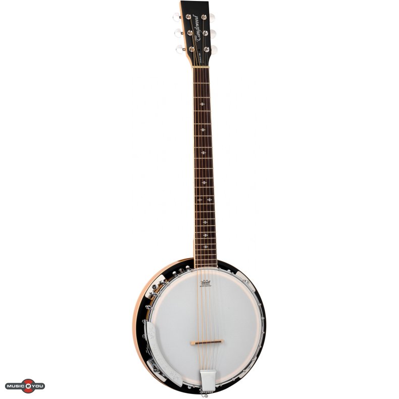 Tanglewood TWB18M6 6-Strenget Banjo med Remo skind