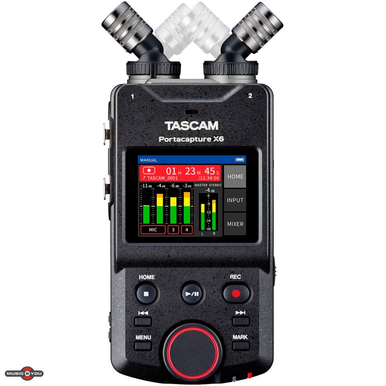 Tascam Portacapture X6 Transportabel Multitrack Recorder