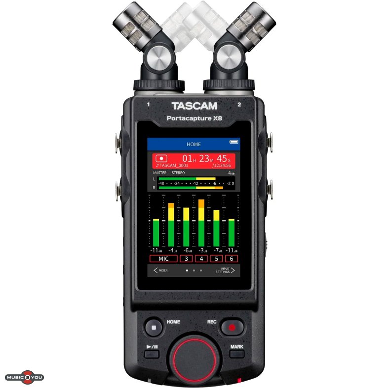 Tascam Portacapture X8 Transportabel Multitrack Recorder