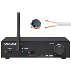 Tascam RX-BT10 Bluetooth modtager - Bundle m. ekstern parrings knap