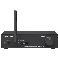 Tascam RX-BT10 Bluetooth modtager - Bundle m. ekstern parrings knap