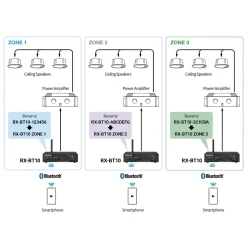 Tascam RX-BT10 Bluetooth modtager - Bundle m. ekstern parrings knap