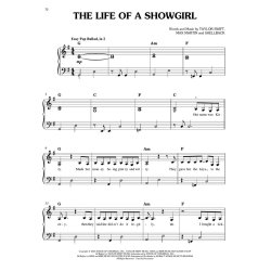 Taylor Swift - The Life of a Showgirl - Easy Piano