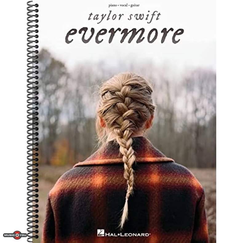 Taylor Swift Evermore - Piano, Vocal, Guitar
