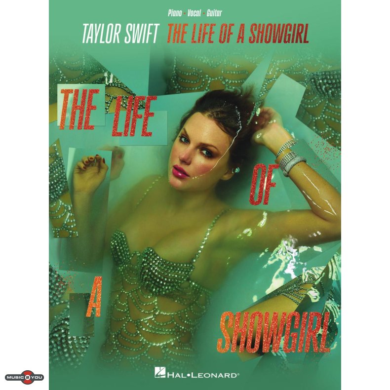 Taylor Swift The Life of a Showgirl - Piano, Vocal, Guitar