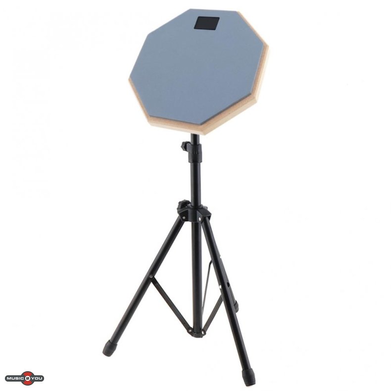 Tromme Øvepad med stativ - 8"