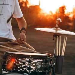 Trommestik Holder med velcro