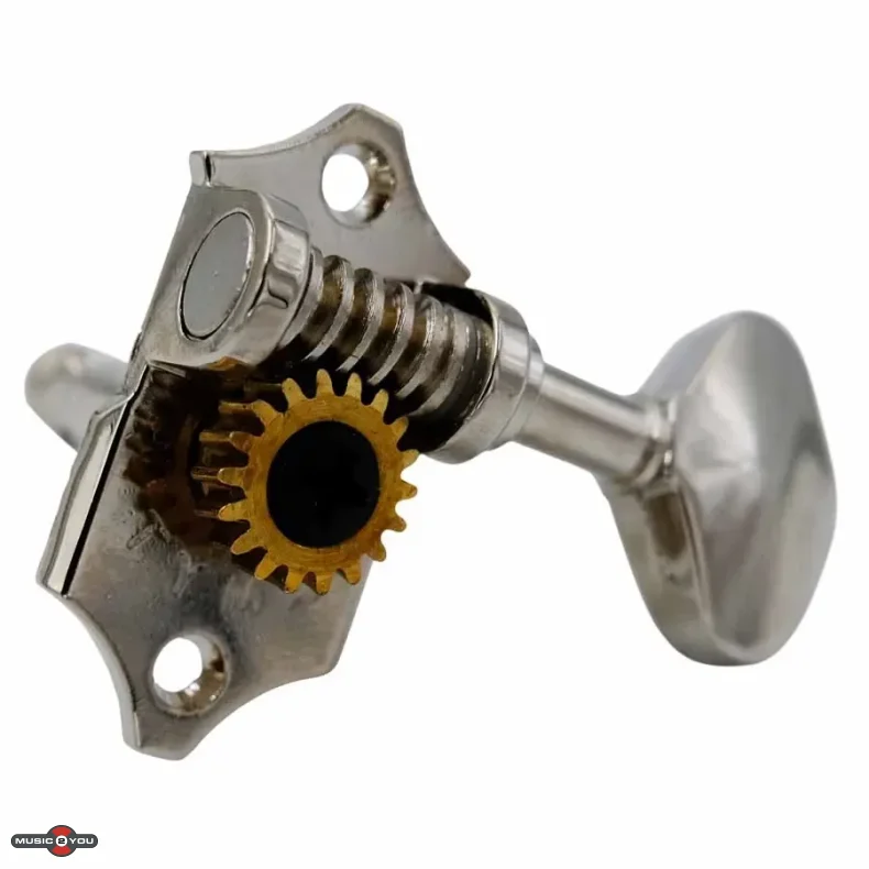 Tyma Mekanik /  Stemmeskrue Venstre til Western Guitar - Krom