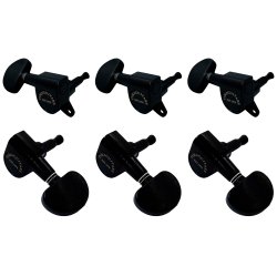 Tyma Mekanik / Stemmeskrues�t til Western Guitar - Sort