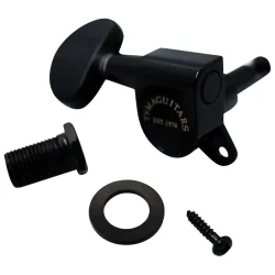 Tyma Mekanik / Stemmeskrues�t til Western Guitar - Sort