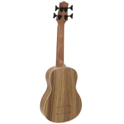 Dimavery UK-700 Bas Ukulele med pickup - Zebra