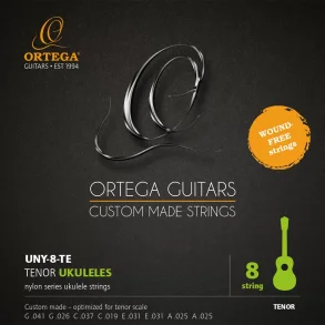 Ortega UNY-8-TE Tenor Ukulelestrenge til 8 strenget