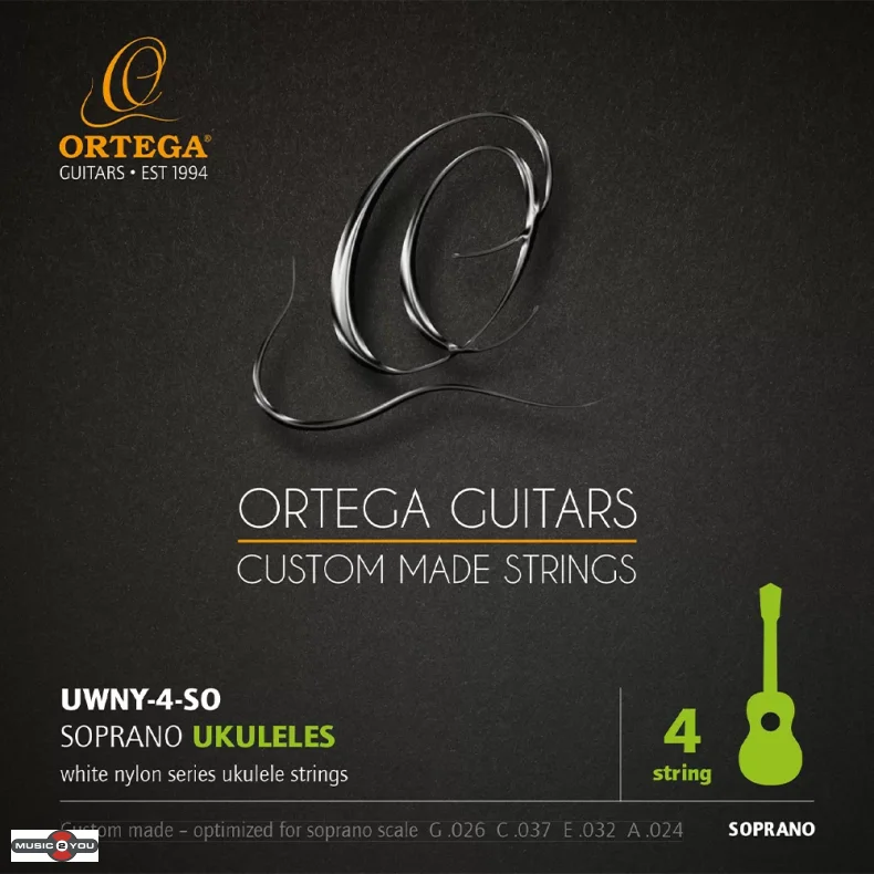 Ortega UWNY-4-SO Sopran Ukulelestrenge