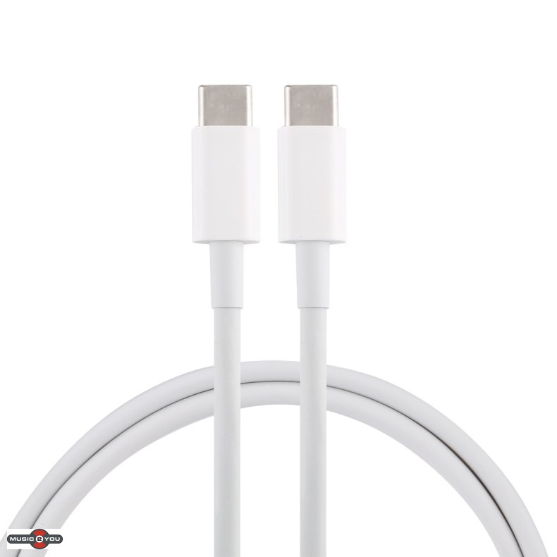 USB-C Kabel 1m - Hvid